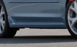 4 549 р. Пороги накладки Сток 2л Mazda 3/Axela BK дорестайлинг седан (2003-2006) (Неокрашенные). Увеличить фотографию 11