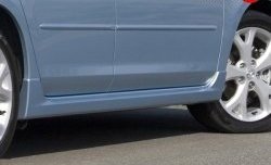 4 549 р. Пороги накладки Сток 2л Mazda 3/Axela BK дорестайлинг седан (2003-2006) (Неокрашенные). Увеличить фотографию 12