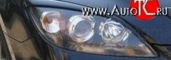 699 р. Реснички Style Mazda 3/Axela BK рестайлинг, хэтчбэк (2006-2009) (Неокрашенные). Увеличить фотографию 1