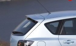 5 299 р. Спойлер Sport Mazda 3/Axela BK дорестайлинг, хэтчбэк (2003-2006) (Неокрашенный). Увеличить фотографию 3
