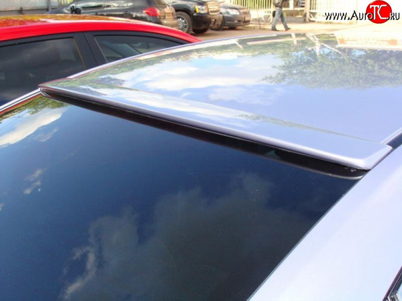3 499 р. Узкий козырёк на заднее лобовое стекло EX-Style Mazda 6 GH дорестайлинг седан (2007-2010) (Неокрашенный)