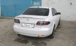 4 899 р. Спойлер GTI со стоп-сигналом  Mazda 6  GG (2002-2005) (Неокрашенный). Увеличить фотографию 4