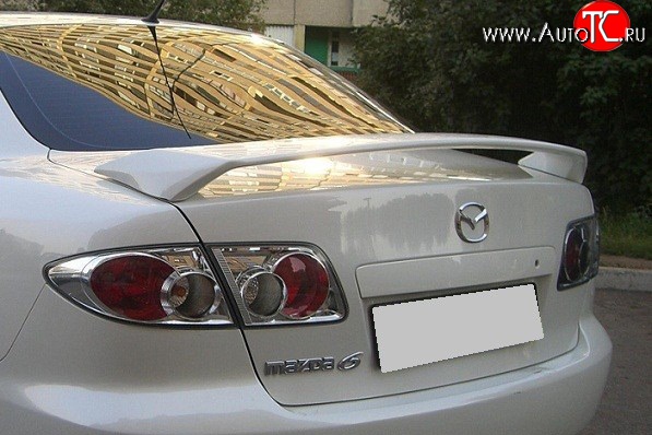 4 799 р. Спойлер RS  Mazda 6  GG (2002-2005) (Неокрашенный)