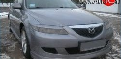 9 499 р. Накладка переднего бампера ATH Mazda 6 GG, GY универсал дорестайлинг (2002-2005). Увеличить фотографию 3