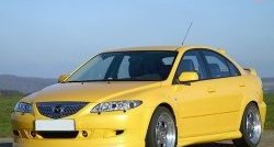 9 499 р. Накладка переднего бампера ATH Mazda 6 GG, GY универсал дорестайлинг (2002-2005). Увеличить фотографию 4