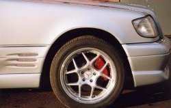 12 599 р. Пороги накладки LORINSER Mercedes-Benz S class W140 Седан (1991-1998) (Неокрашенные). Увеличить фотографию 3
