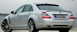 5 949 р. Спойлер LORINSER Mercedes-Benz S class W221 (2006-2013) (Неокрашенный). Увеличить фотографию 3