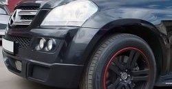22 599 р. Накладка переднего бампера BRABUS Mercedes-Benz GL class X164 дорестайлинг (2006-2009) (Неокрашенная). Увеличить фотографию 3
