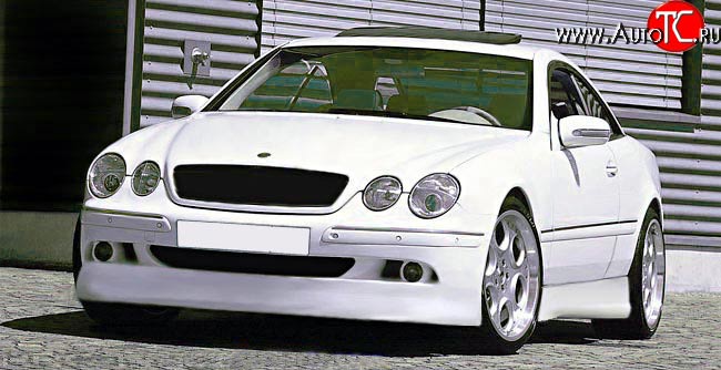 25 699 р. Передний бампер  Mercedes-Benz CL class  W215 (1999-2006) (Неокрашенная)