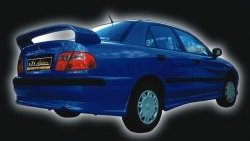4 149 р. Накладка заднего бампера GT Dynamics (седан или хэтчбек)  Mitsubishi Carisma (1996-2004) (Неокрашенная). Увеличить фотографию 1