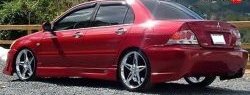 5 899 р. Пороги накладки Accolade на Mitsubishi Lancer 9 1-ый рестайлинг универсал (2003-2005) (Неокрашенные). Увеличить фотографию 1