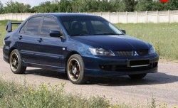 3 699 р. Пороги накладки Сток 2л Mitsubishi Lancer 9 1-ый рестайлинг седан (2003-2005) (Неокрашенные). Увеличить фотографию 8