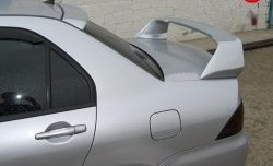 8 299 р. Спойлер в стиле Evo var №2 (средний)  Mitsubishi Lancer  9 (2003-2009) (Неокрашенный). Увеличить фотографию 2