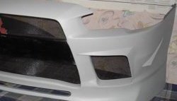 18 999 р. Передний бампер Extreme Mitsubishi Lancer 10 седан рестайлинг (2011-2017) (Неокрашенный). Увеличить фотографию 3