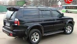 9 799 р. Арки крыльев Sport Mitsubishi Pajero Sport PA рестайлинг (2004-2008) (Неокрашенные). Увеличить фотографию 2