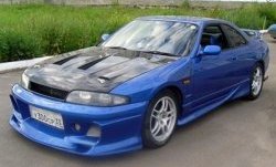 17 249 р. Пластиковый капот DoLuck Nissan Skyline R33 (1993-1998) (Неокрашенный). Увеличить фотографию 3