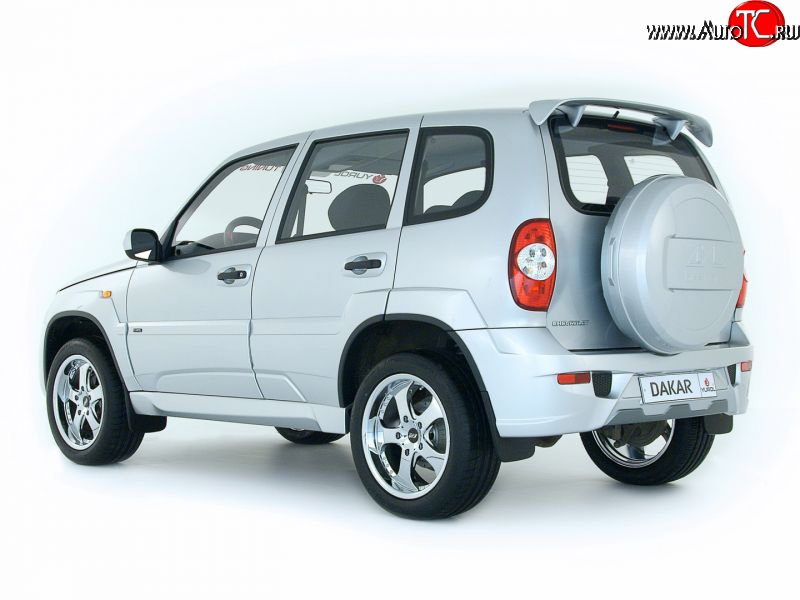 1 999 р. Пороги накладки Dakar  Chevrolet Niva  2123 (2002-2008), Лада 2123 (Нива Шевроле) (2002-2008) (Неокрашенные)