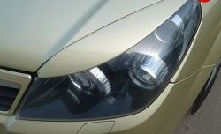 999 р. Реснички Sport на фары Opel Astra H универсал (2004-2007) (Неокрашенные). Увеличить фотографию 1