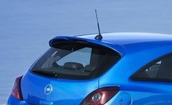 3 249 р. Спойлер OPC  Opel Corsa  D (2006-2014) (Неокрашенный). Увеличить фотографию 1