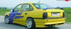 Накладка заднего бампера Rieger Opel Vectra A седан дорестайлинг (1988-1992)