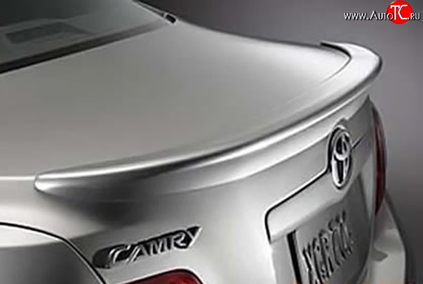 4 749 р. Лип спойлер SARONA  Toyota Camry  XV40 (2009-2011) (Неокрашенный)