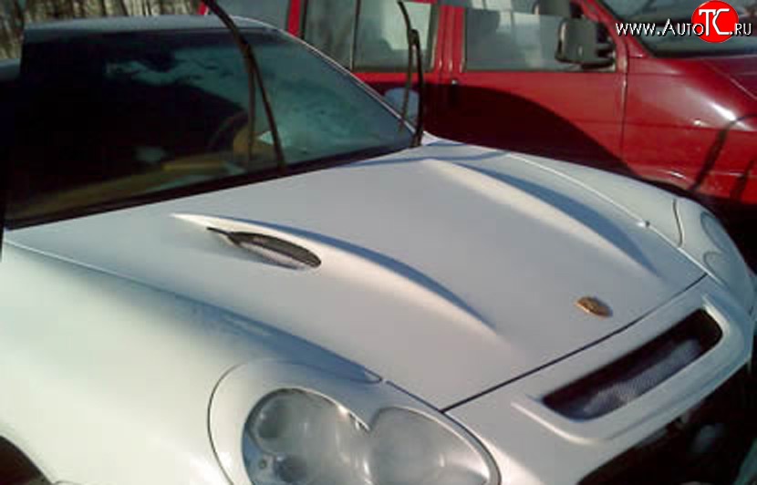 21 699 р. Пластиковый капот Techart Magnum I  Porsche Cayenne  955 (2002-2006) (Неокрашенный)