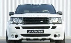 34 999 р. Передний бампер HAMMAN  Land Rover Range Rover Sport  1 L320 (2005-2009) (Неокрашенный). Увеличить фотографию 1