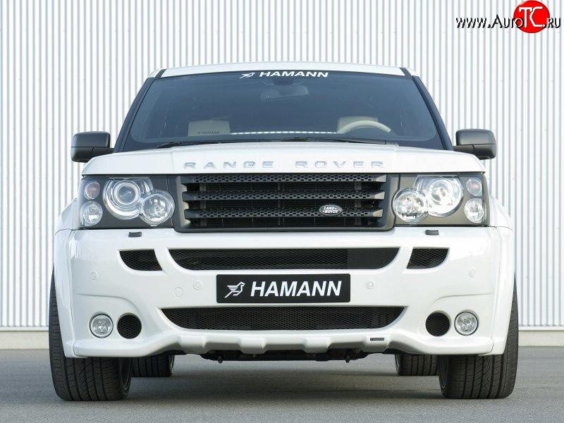 34 999 р. Передний бампер HAMMAN  Land Rover Range Rover Sport  1 L320 (2005-2009) (Неокрашенный)