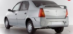 1 549 р. Пороги накладки Классик 2  Renault Logan  1 (2004-2010) (Неокрашенные). Увеличить фотографию 2