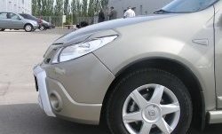 9 799 р. Передний бампер Kart RS  Renault Sandero  (BS) (2009-2014) (Неокрашенный). Увеличить фотографию 2