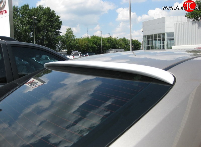 2 599 р. Козырёк Sport на заднее лобовое стекло автомобиля Toyota Camry XV40 рестайлинг (2009-2011) (Неокрашенный)