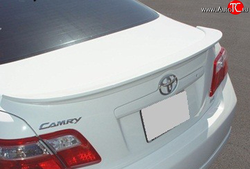 3 689 р. Спойлер Sport Toyota Camry XV40 рестайлинг (2009-2011) (Неокрашенный)