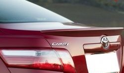 3 199 р. Лип спойлер Style  Toyota Camry  XV40 (2009-2011) (Неокрашенный). Увеличить фотографию 1