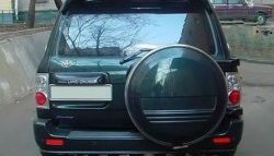 11 099 р. Накладка заднего бампера DAKAR Toyota Land Cruiser 100 дорестайлинг (1998-2002) (Неокрашенная). Увеличить фотографию 1