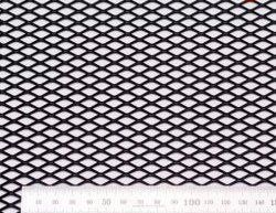 Алюминиевая чёрная сетка Ромб ВАЗ (Лада) Ока 1111 (1988-2008). (100х25 см (ячейка 10 мм))Цена: 729 р.. Увеличить фотографию 1