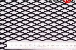 Алюминиевая чёрная сетка Ромб ВАЗ (Лада) 2101 (1970-1988). (100х25 см (ячейка 10 мм))Цена: 729 р.. Увеличить фотографию 2