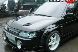 6 849 р. Пластиковый капот Super WRC Лада 2112 хэтчбек (1999-2008) (Неокрашенный). Увеличить фотографию 8