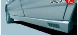 999 р. Пороги накладки АКС Лада 2110 седан (1995-2007) (Неокрашенные). Увеличить фотографию 1