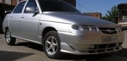 2 969 р. Накладка переднего бампера Кураж 5 Лада 2110 седан (1995-2007) (Неокрашенная). Увеличить фотографию 2