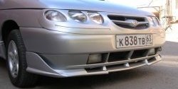 2 969 р. Накладка переднего бампера Кураж 5 Лада 2110 седан (1995-2007) (Неокрашенная). Увеличить фотографию 3