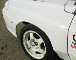 4 149 р. Передние крылья Subaru-Style Лада 2115 (1997-2012) (Неокрашенные). Увеличить фотографию 4