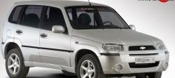 4 799 р. Передний бампер Ниагара 2 Chevrolet Niva 2123 дорестайлинг (2002-2008) (Неокрашенный). Увеличить фотографию 2