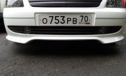 1 899 р. Накладка переднего бампера Спорт-Классик Лада Приора 2170 седан дорестайлинг (2007-2014) (Неокрашенная). Увеличить фотографию 2