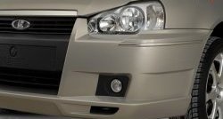 4 699 р. Передний бампер Тотти Лада Калина 1118 седан (2004-2013) (Неокрашенный). Увеличить фотографию 4