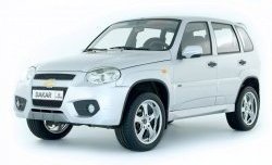 4 999 р. Передний бампер Dakar Chevrolet Niva 2123 дорестайлинг (2002-2008) (Неокрашенный). Увеличить фотографию 1