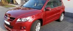 869 р. Накладки на фары CT Volkswagen Tiguan NF дорестайлинг (2006-2011) (Неокрашенные). Увеличить фотографию 3