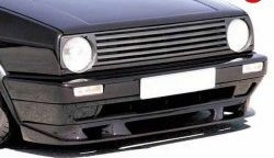 5 699 р. Накладка переднего бампера OldWise V1 Volkswagen Golf 2 (1983-1992). Увеличить фотографию 1