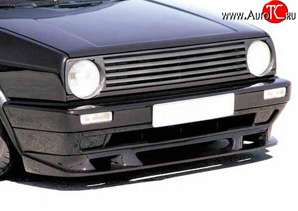 5 699 р. Накладка переднего бампера OldWise V1 Volkswagen Golf 2 (1983-1992)