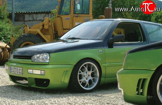 7 999 р. Передний бампер Well Volkswagen Golf 3 (1991-1998)