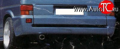 6 999 р. Задний бампер Sport Volkswagen Caravelle T4 рестайлинг (1995-2003)